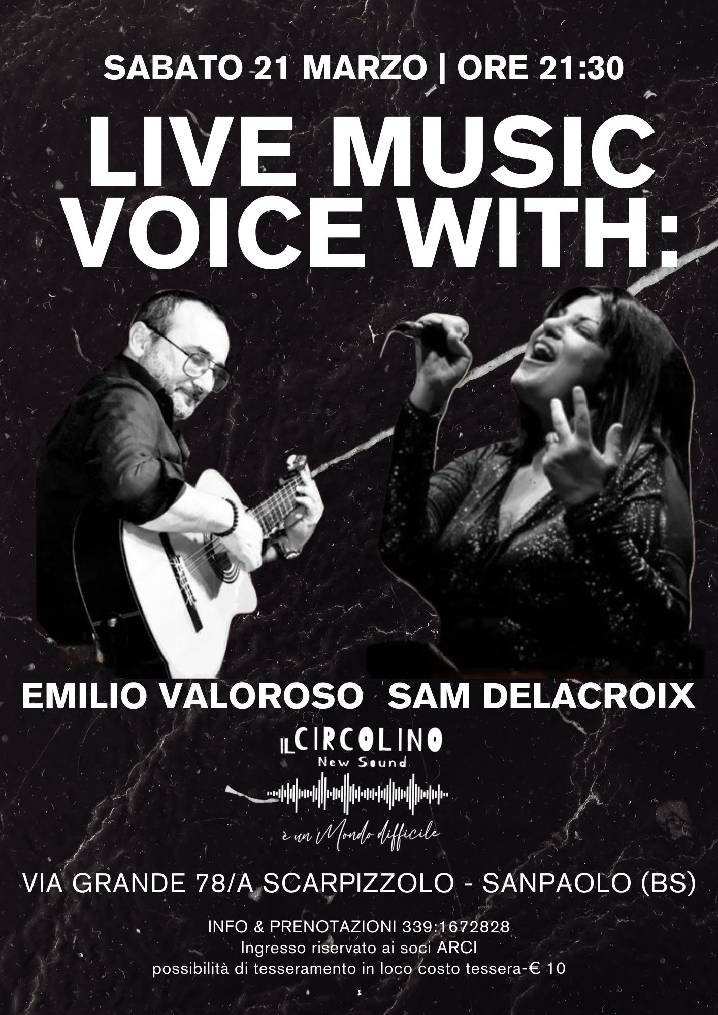 SAM DELACROIX & EMILIO VALOROSO
