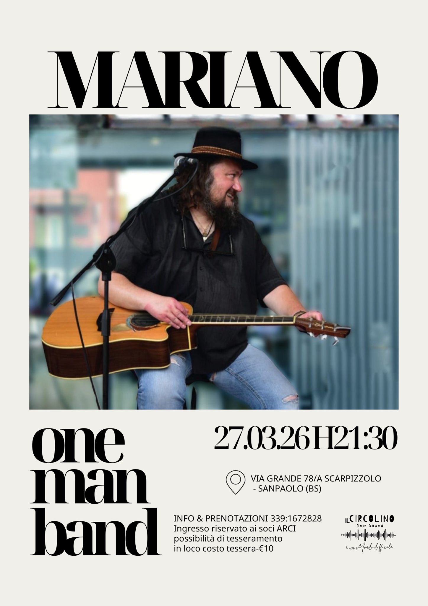 MARIANO ONE MAN BAND